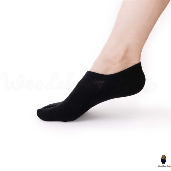 Unisex cotton invisible no-show tabi socks split-toe socks fit for size 39-45