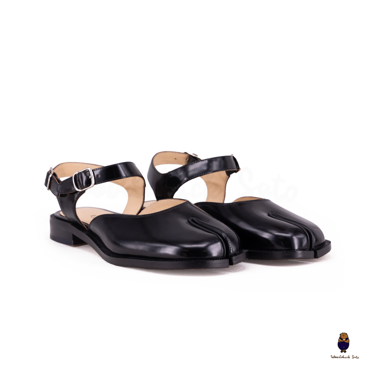 靴 tabito10 / Tabi Sandals / Black Tabi Sandal Women - Black – Tabi Footwear