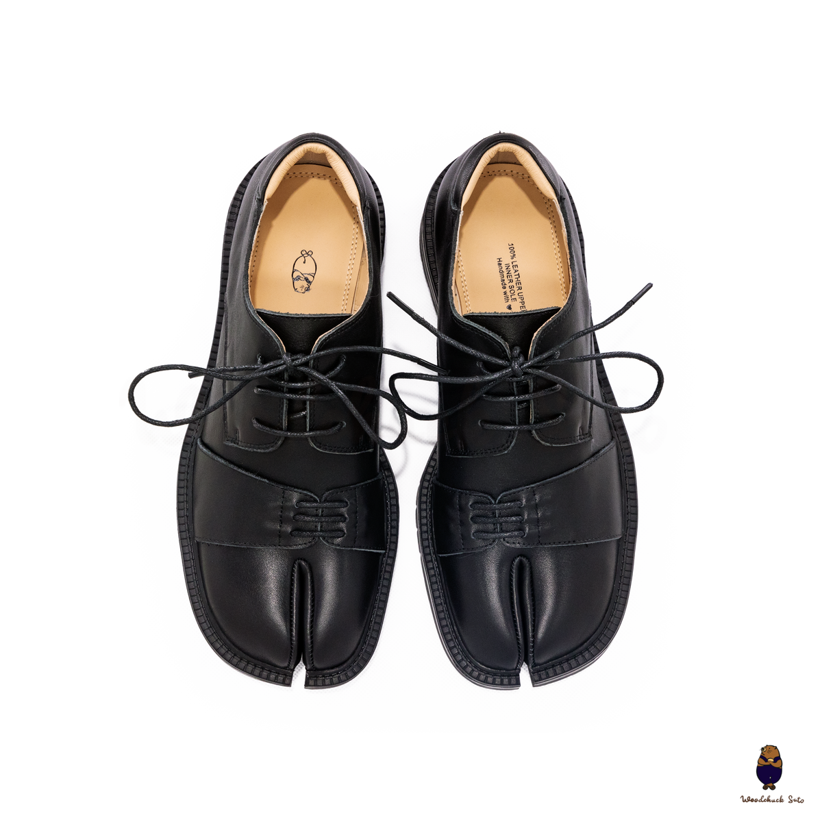Amazon.com | Men's Leather Lace Up Platform Oxfords Round