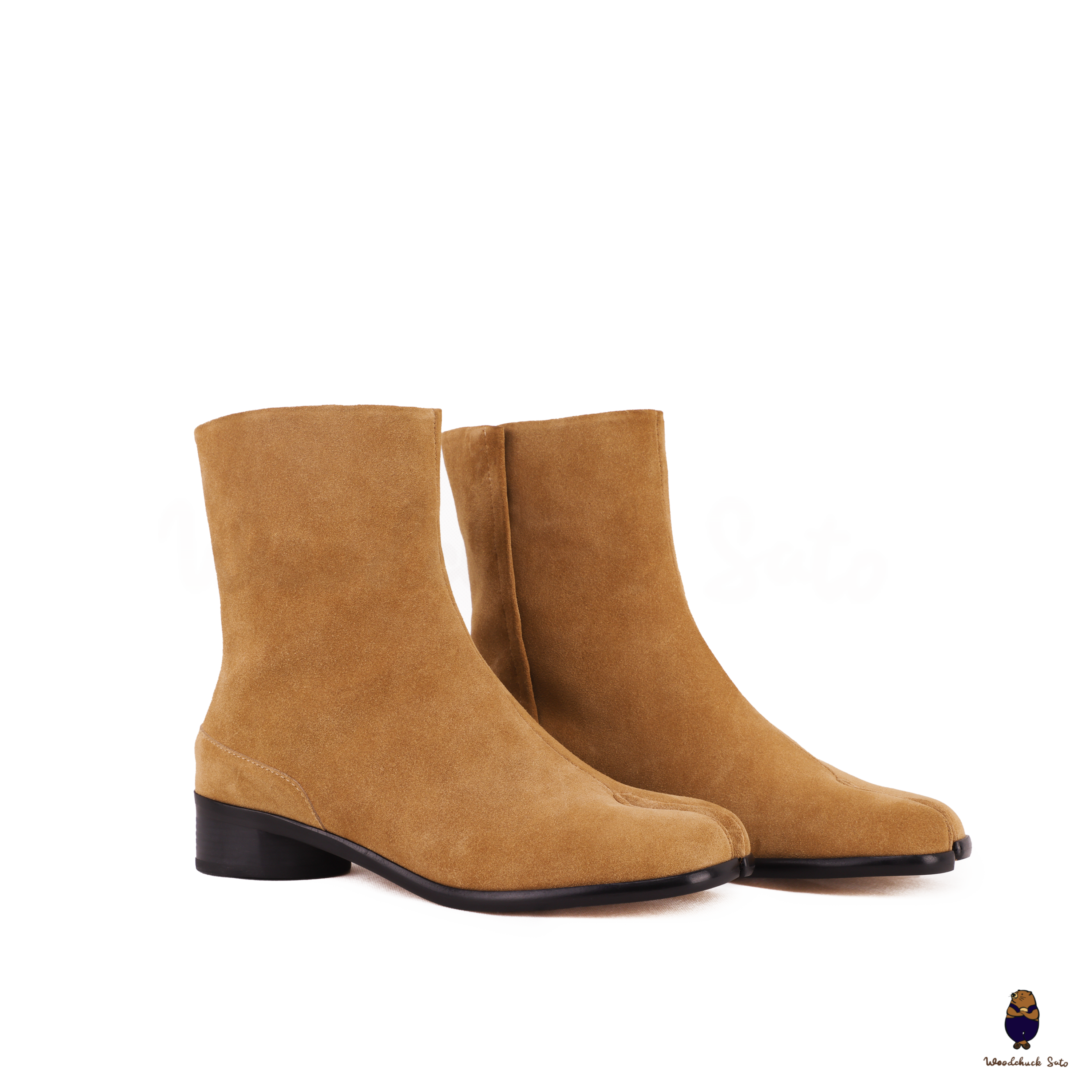 ブーツその他 Damy Vintage Ankle Boots In Brown Suede Boho Suede Ankle Boots With Tassel And Pop Lace Up For Women