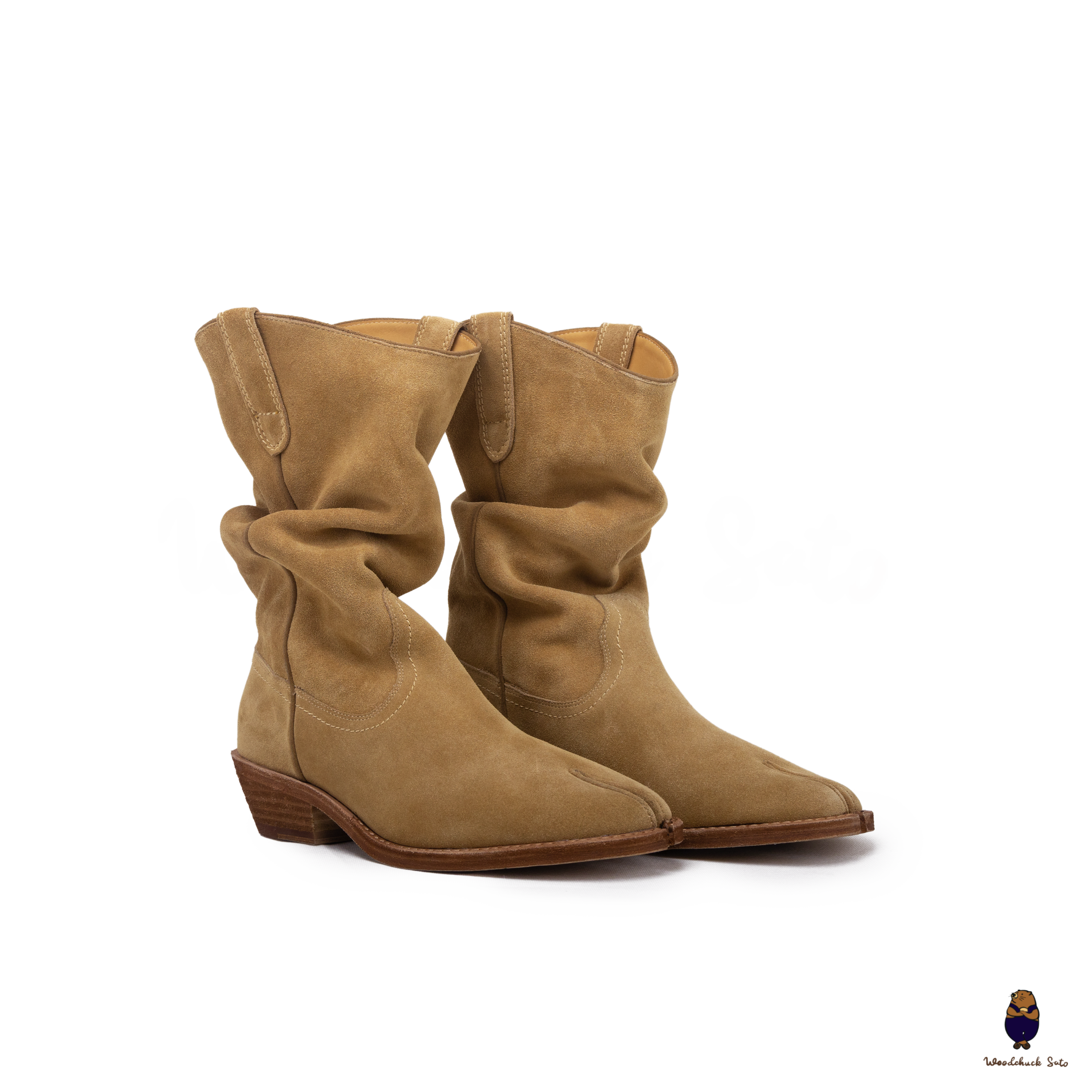 Amazon.com | Cuctos Split Toe Ankle Boots for Women Tabi
