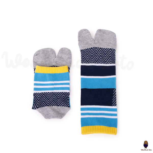 Calcetines tobilleros tabi con punta dividida para hombre y mujer de estilo japonés, tallas EU39-45