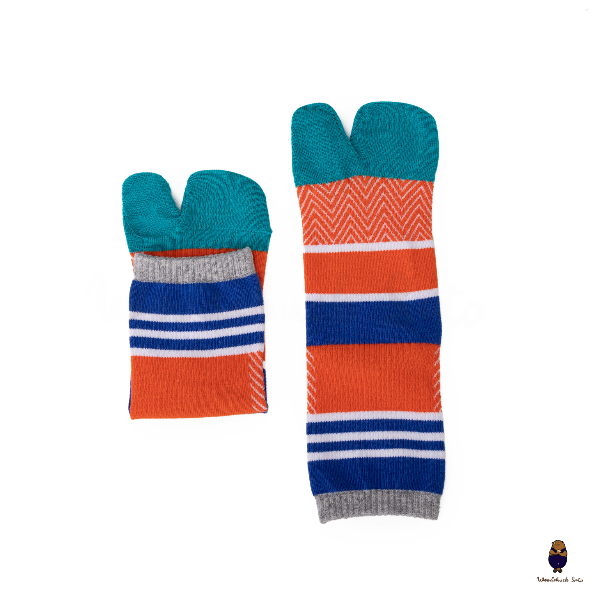 Japanese style women’s men's Split-Toe tabi quarter ankle socks fit sizes EU39-45
