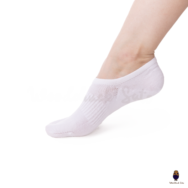 Unisex split-toe tabi cotton invisible no-show socks fit sizes EU 35-40