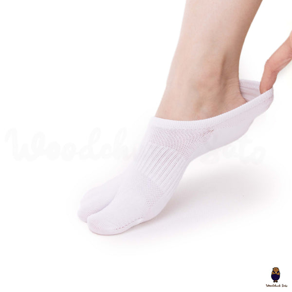 Unisex cotton invisible no-show tabi socks split-toe socks fit for size 39-45