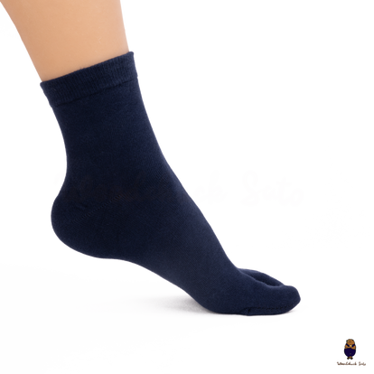 split toe trainer socks