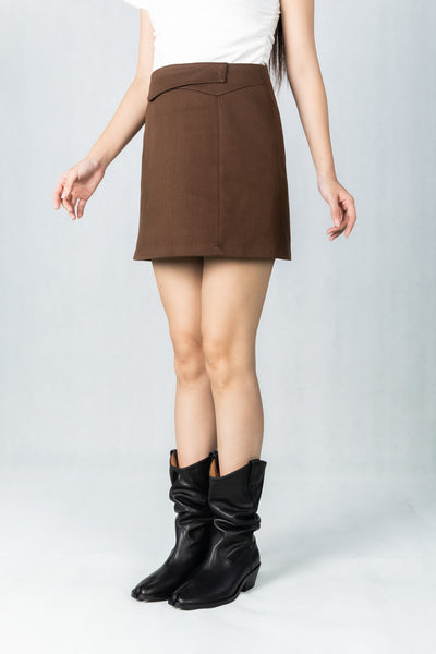 WoodchuckSato Black Cow Leather Slouchy Western Boots with Low Heel