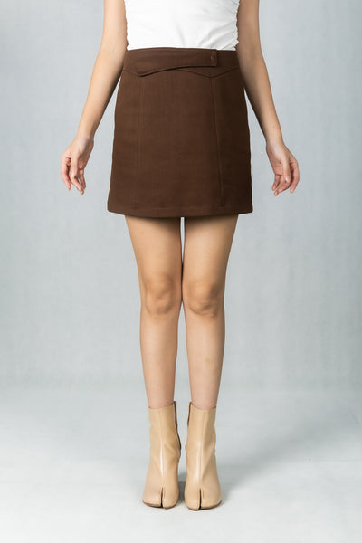 WoodchuckSato Beige Cow Leather Tabi Ankle Boots with 8 cm Block Heel