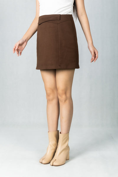 WoodchuckSato Beige Cow Leather Tabi Ankle Boots with 8 cm Block Heel