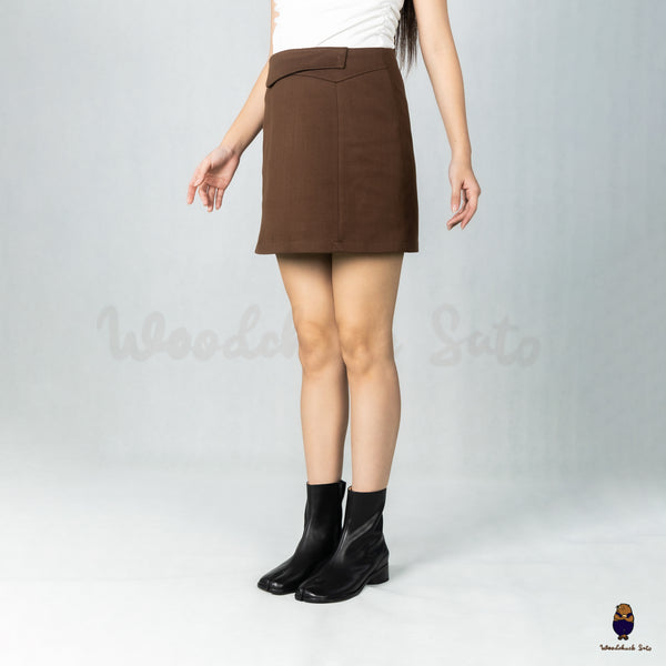 WoodchuckSato Black Cow Leather Tabi Ankle Boots with 3 cm Heel