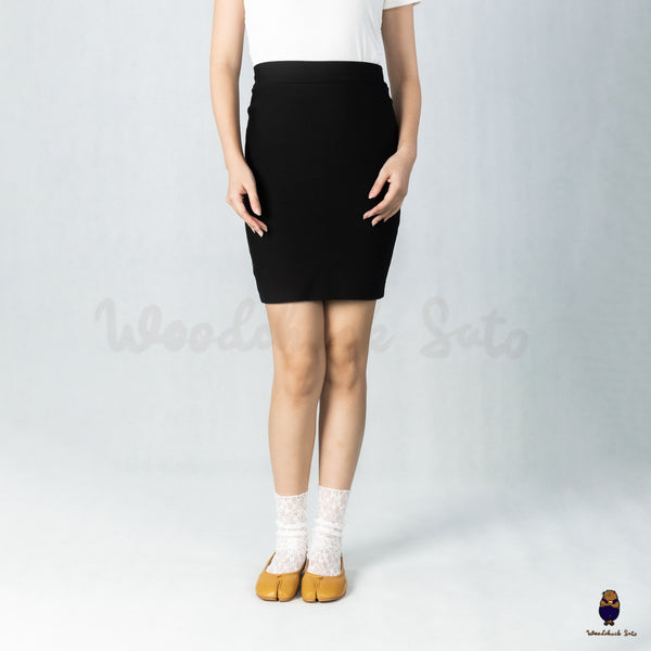WoodChuckSato Mustard Yellow Tabi Split-Toe Leather Ballet Flats