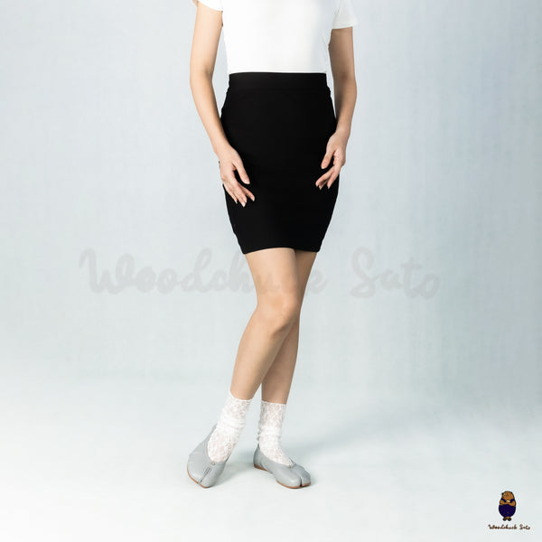 WoodchuckSato Blue Leather Tabi Ballet Flats with Ruched Detailing