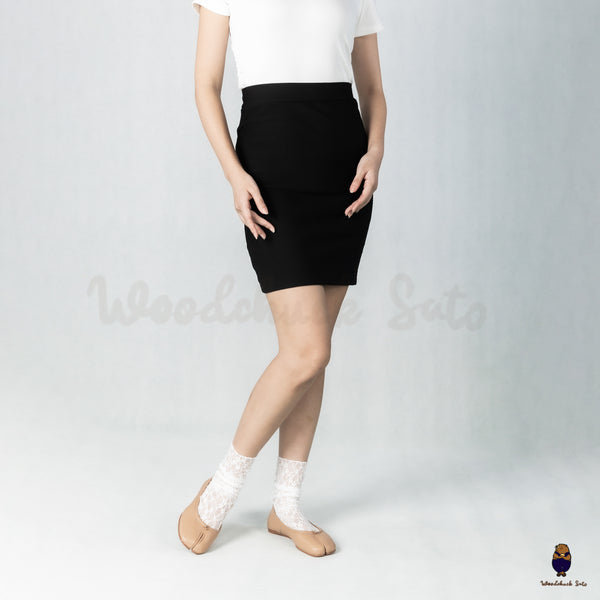 WoodchuckSato Beige Sheep Leather Split-Toe Tabi Ballet Flats