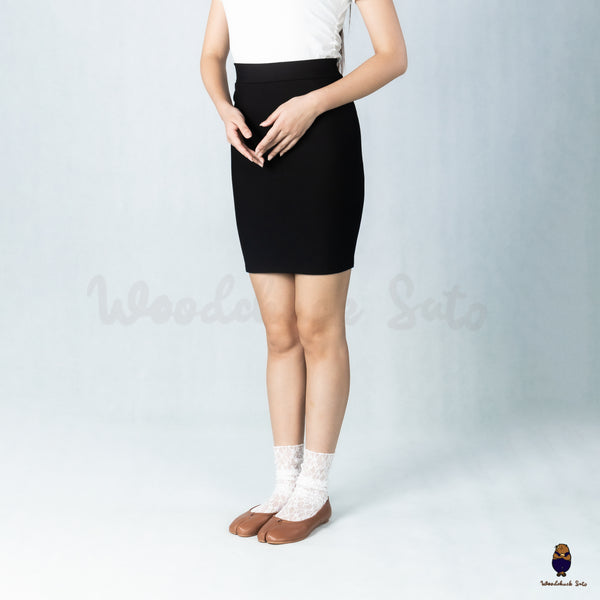 WoodchuckSato Brown Sheep Leather Split-Toe Ballet Flats