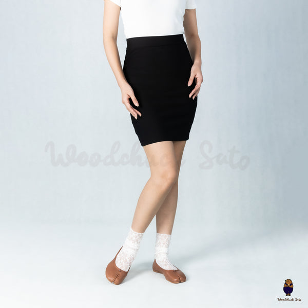 WoodchuckSato Brown Sheep Leather Split-Toe Ballet Flats