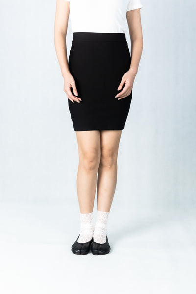 WoodchuckSato Black Leather Tabi Ballet Flats with Ruched Detailing
