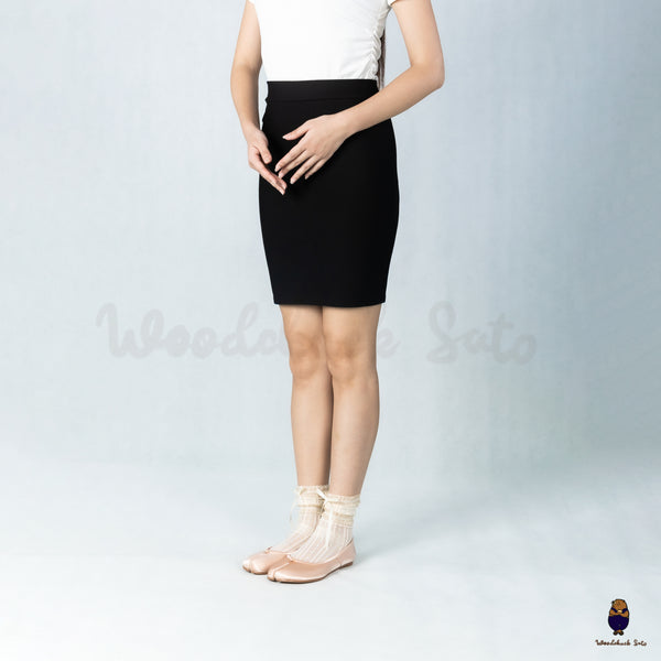 WoodchuckSato Soft Pink Silk Fabric Tabi Ballet Flats