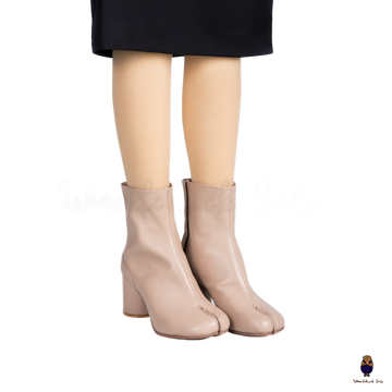 【WOOHWA】YOI BOOTS CUT PT OoBOOTS CUT TR PT BLACK - WOOHWA | 60% - Asian Fashion