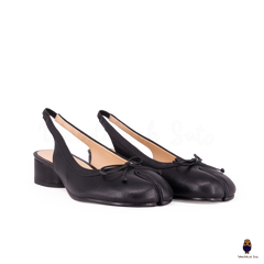 Mame Kurogouchi♡ Sheep Leather Tabi Sandals- BLACK Sheep Leather Tabi Sandals(22.5 BLACK): Mame Kurogouchi