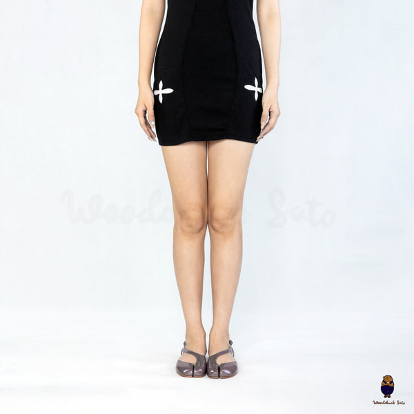 WoodchuckSato Taupe Film-Coated Cow Leather Tabi Slingback Sandals