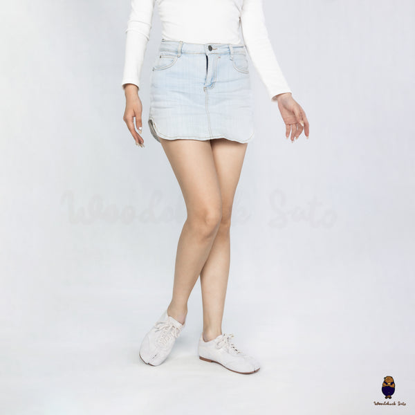 WoodchuckSato White Cow Leather German Trainer Tabi Sneakers