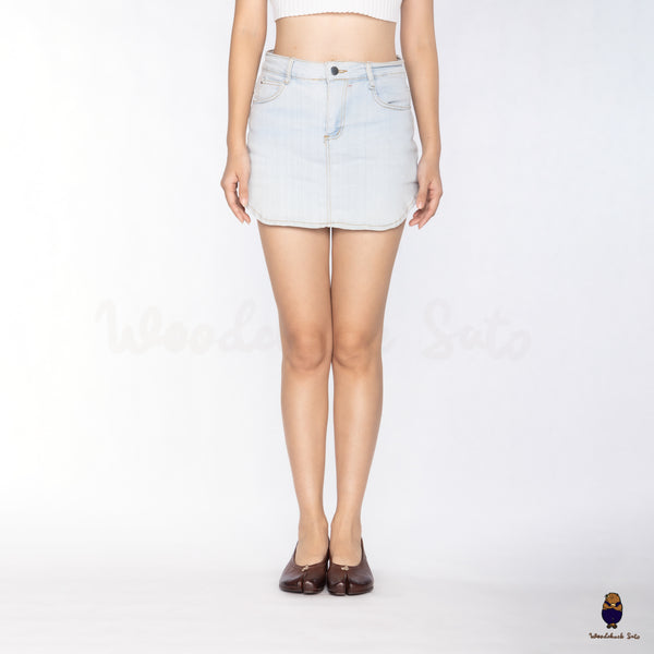 WoodchuckSato Mahogany Brown Horse Leather Tabi 3cm Heels