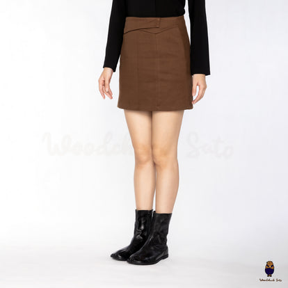 WoodchuckSato Black Horse Leather Tabi Split-Toe Flat Zip Boots