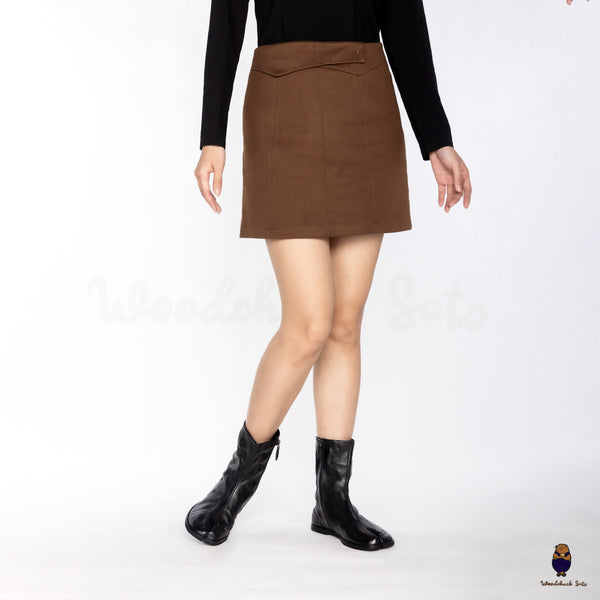 WoodchuckSato Black Horse Leather Tabi Split-Toe Flat Zip Boots