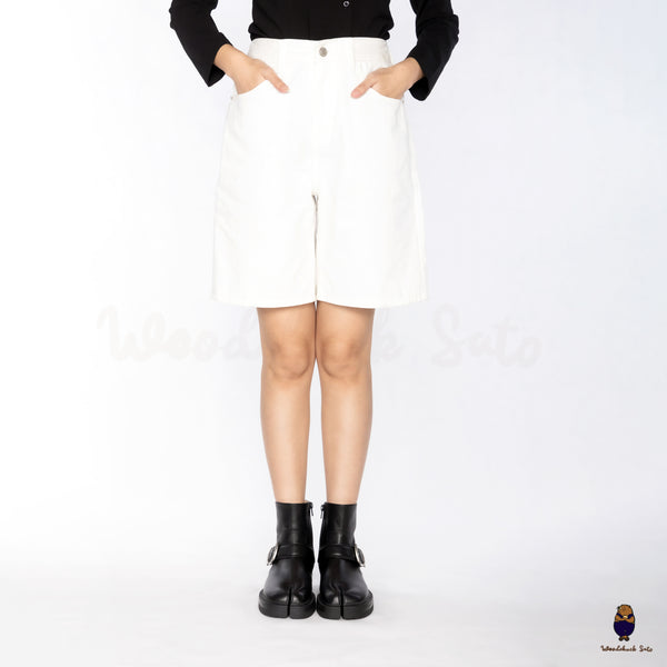 WoodchuckSato Black Cow Leather Tabi Split-Toe Platform Buckle Boots