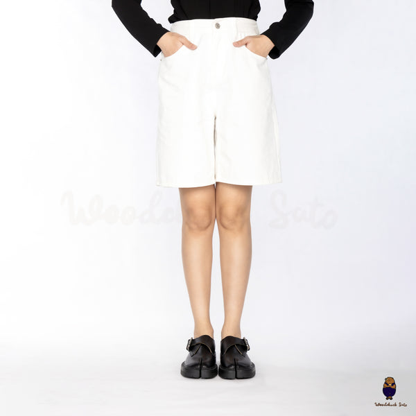 WoodchuckSato Blsck Edge-Beaded Cowhide Leather Tabi Monk Strap Shoes with Chunky Sole