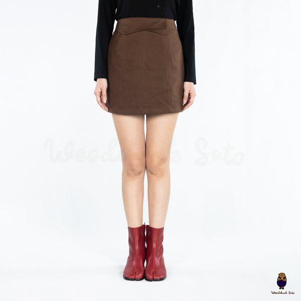 WoodchuckSato Crimson Red Cow Leather Tabi Ankle Boots with 3 cm Heel