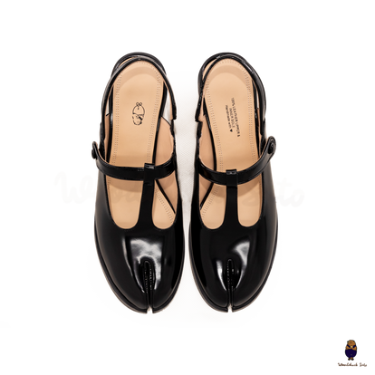 靴 Tabi Heels Amazon.com | perixir Black Strappy Slingback Heels With