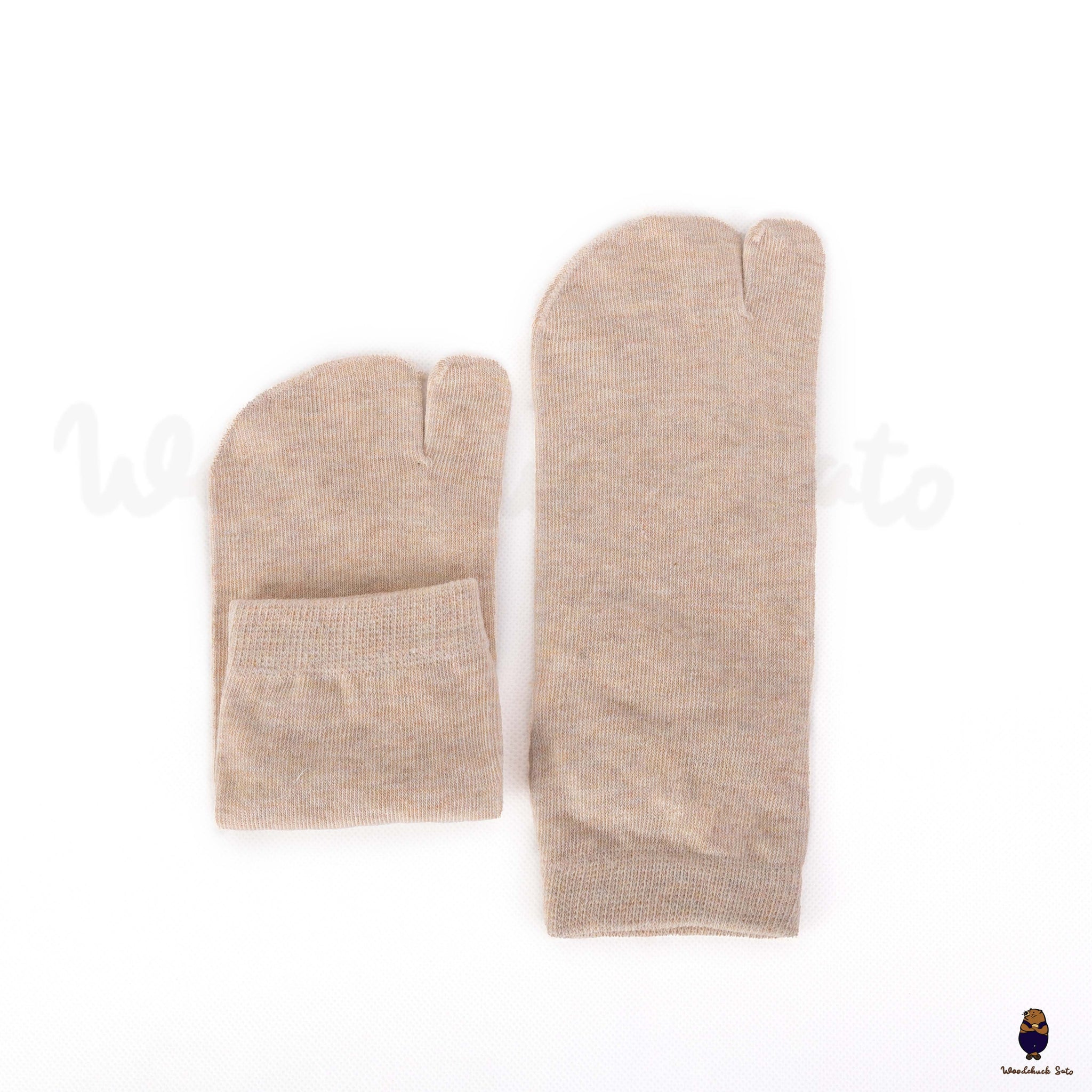 Cavigliere da donna Quarter calzini tabi con punta divisa marmotte 34-41