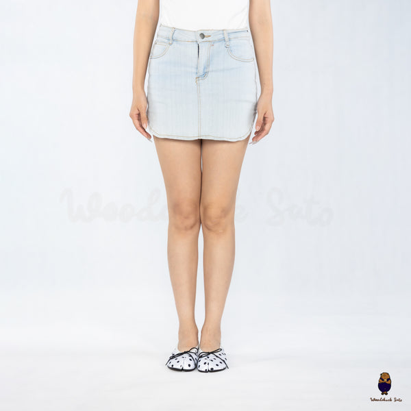 WoodchuckSato White Polka Dot Vegan Bow Tabi Ballet Flats