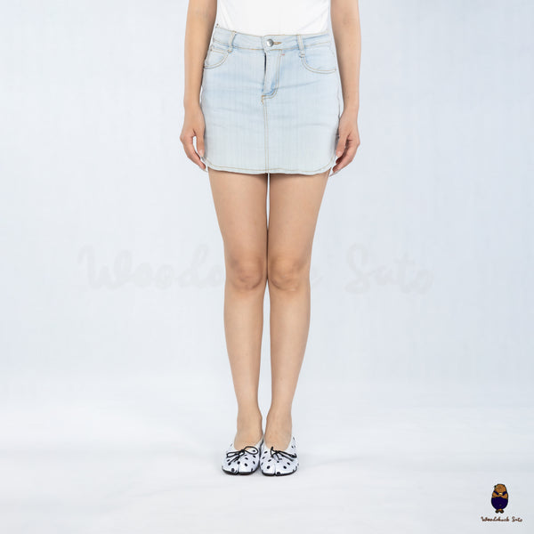 WoodchuckSato White Polka Dot Vegan Bow Tabi Ballet Heels
