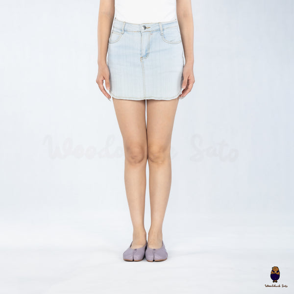 WoodchuckSato Violet Fold Leather Tabi Ballet Flats