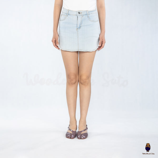WoodchuckSato Mina Mauve Taupe Open-Side Tabi Heels