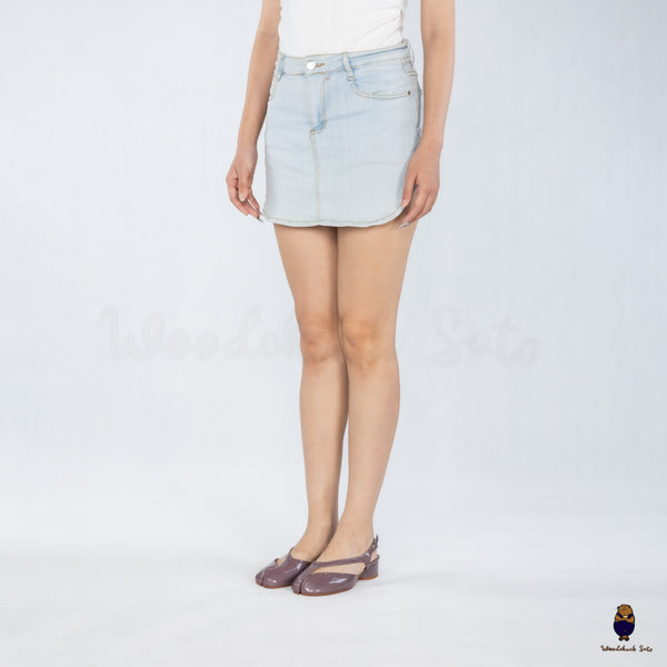 WoodchuckSato Mina Mauve Taupe Open-Side Tabi Heels