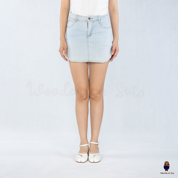 WoodchuckSato Mina White Ankle-Strap Tabi Heels