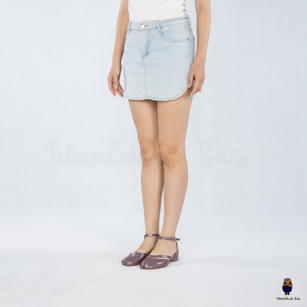 WoodchuckSato Mina Mauve Taupe Ankle-Strap Tabi Heels