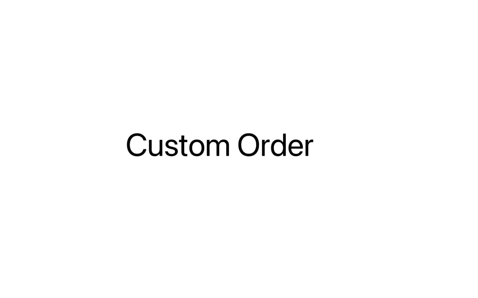 Enlace para pedido personalizado