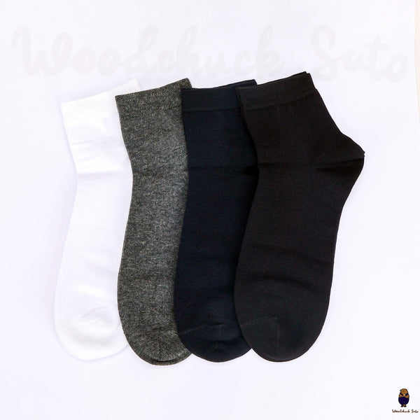 98.99% cotton men's winter socks fit for US7/UK6- US13/UK12