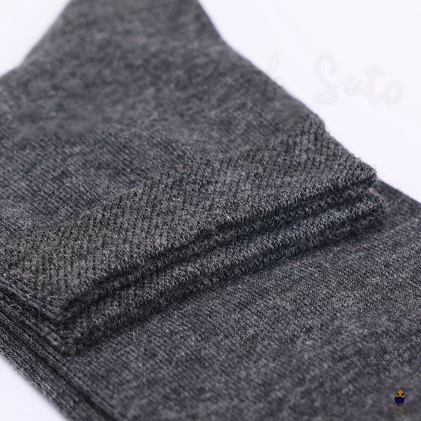 Chaussettes d'hiver pour hommes 98,99 % coton, adaptées aux tailles US7/UK6-US13/UK12.