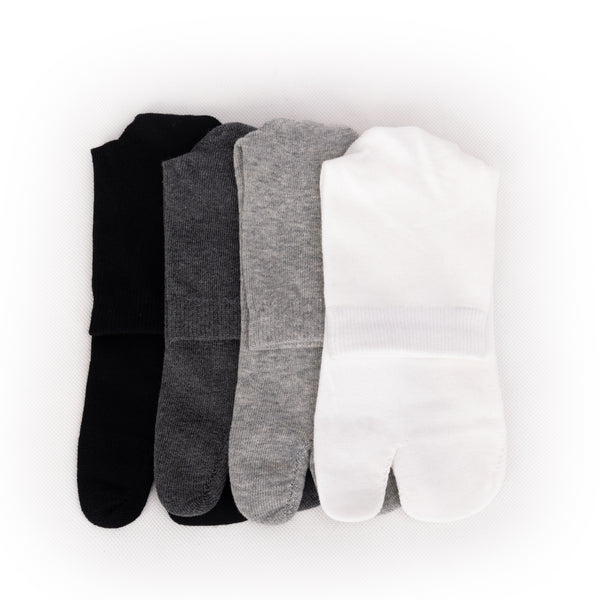 Unisex-Socken aus Tabi-Baumwolle mit geteilter Zehenpartie, passend für die Größen EU39–48