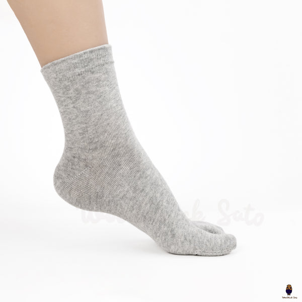 Unisex split-toe tabi cotton socks fit sizes EU39-48