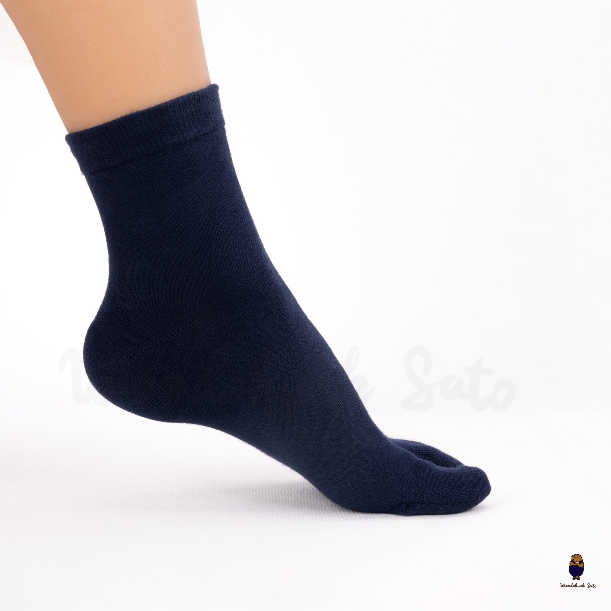 Unisex split-toe tabi cotton socks fit sizes EU39-48