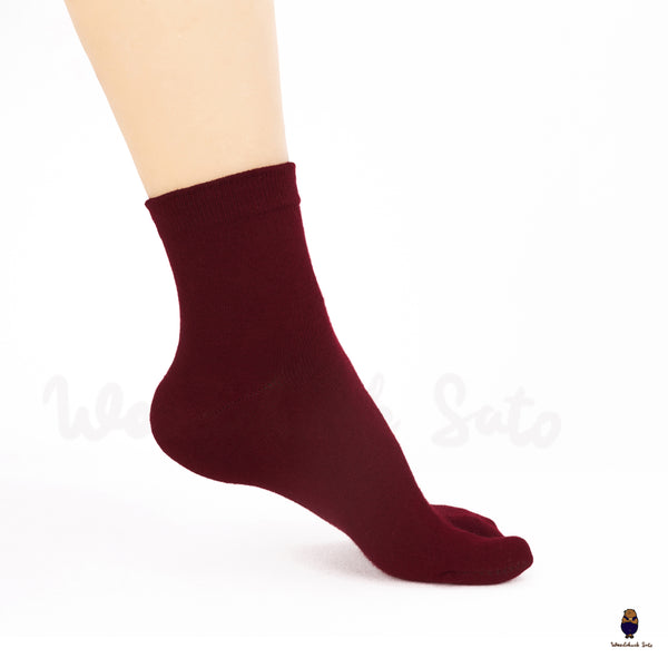 men's /women’s split-toe tabi cotton socks fit sizes EU39-48