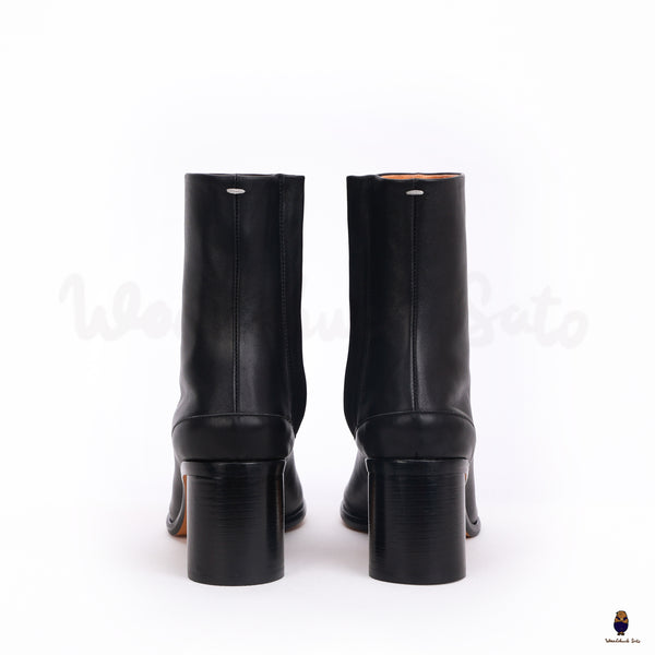 Neue Tabi Split-Toe Leder Herren Damen Stiefel Kalbsleder EU35-48 6cm Absatz verbesserte Version