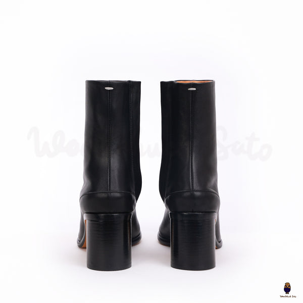 New Tabi split-Toe leather men’s women’s boots calfskin EU36-48 6cm heel improved version