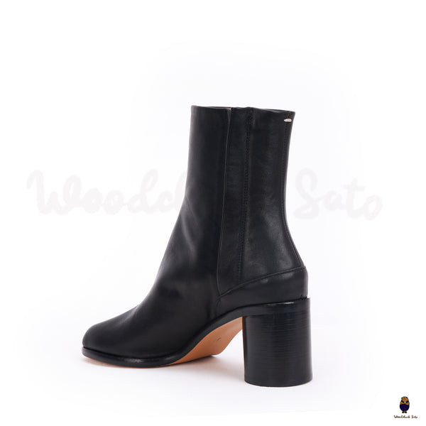 Tabi split-Toe leather men’s women’s boots calfskin EU35-48 6cm heel